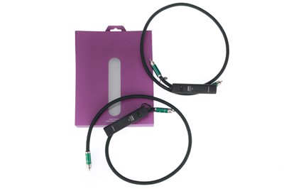 Lot 471 - A Pair of Audioquest Columbia Hi Fi Interconnect Cables with DBS System