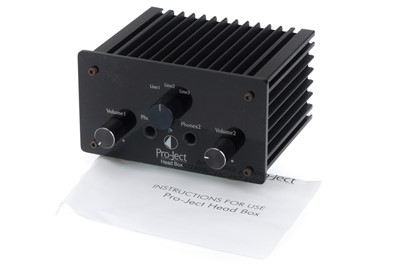 Lot 472 - A Pro-Ject Head Box Headphone Amplifier