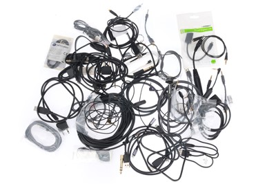 Lot 476 - A Selection of Headphone Cables