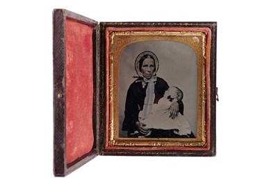 Lot 10 - Collection of 4 Sixth Plate Ambrotypes