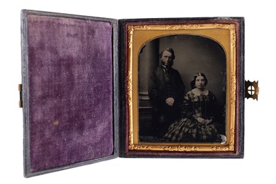 Lot 11 - Collection of 4 Sixth Plate Ambrotypes