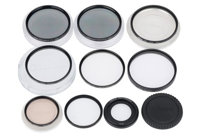 Lot 296 - A Group of Nikon and Canon Circular Filters