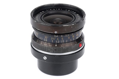 Lot 3 - A Leitz Wetzlar Super-Angulon 21mm f/3.4 Camera Lens