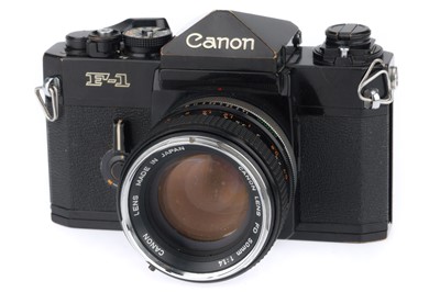 Lot 77 - A Canon F1 35mm SLR Camera