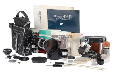 Lot 490B - A Paillard Bolex H16 Reflex SBM 16mm Cine Camera