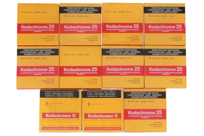 Lot 490C - Eleven Rolls of Kodak Kodachrome 16mm Cine FIlm