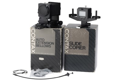 Lot 275 - A Contax Auto Extension Bellows and Slide Copier