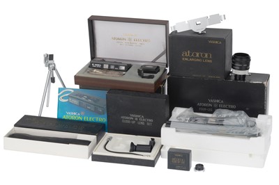 Lot 114 - A Yashica Atoron Ultra Miniature Camera Outfit