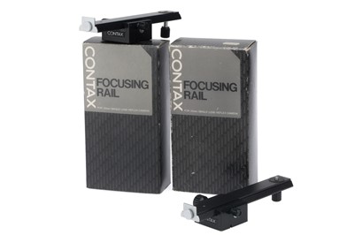 Lot 268 - A Pair of Contax Focusing Rails for 35mm SLR Cameras