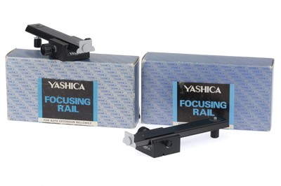 Lot 269 - A Pair of Yashica Focusing Rails for Auto Extension Bellows F.