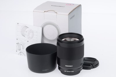Lot 204 - A Yongnuo 85mm f/1.8 S DF DSM Camera Lens