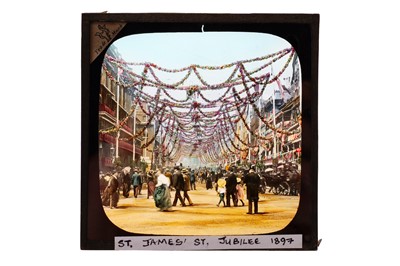 Lot 144 - Magic Lantern Slides, London Street Scenes