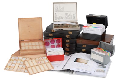 Lot 378 - A Large Collection of Microscope Slides