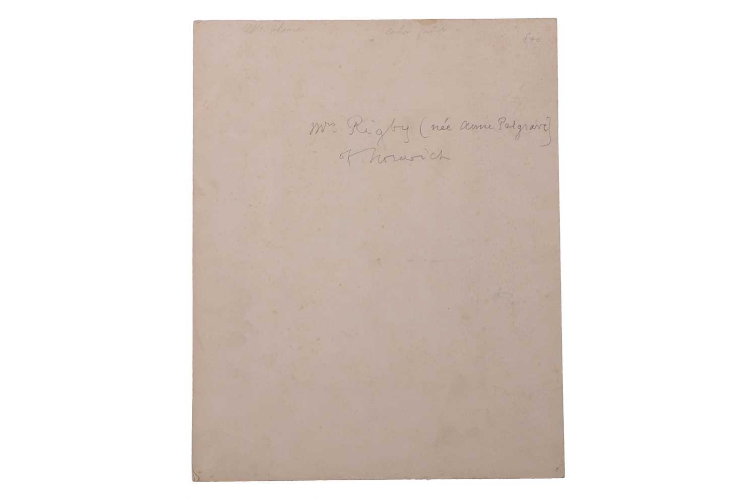 Lot 17 - Mrs Rigby from Hill and Adamson Calotype