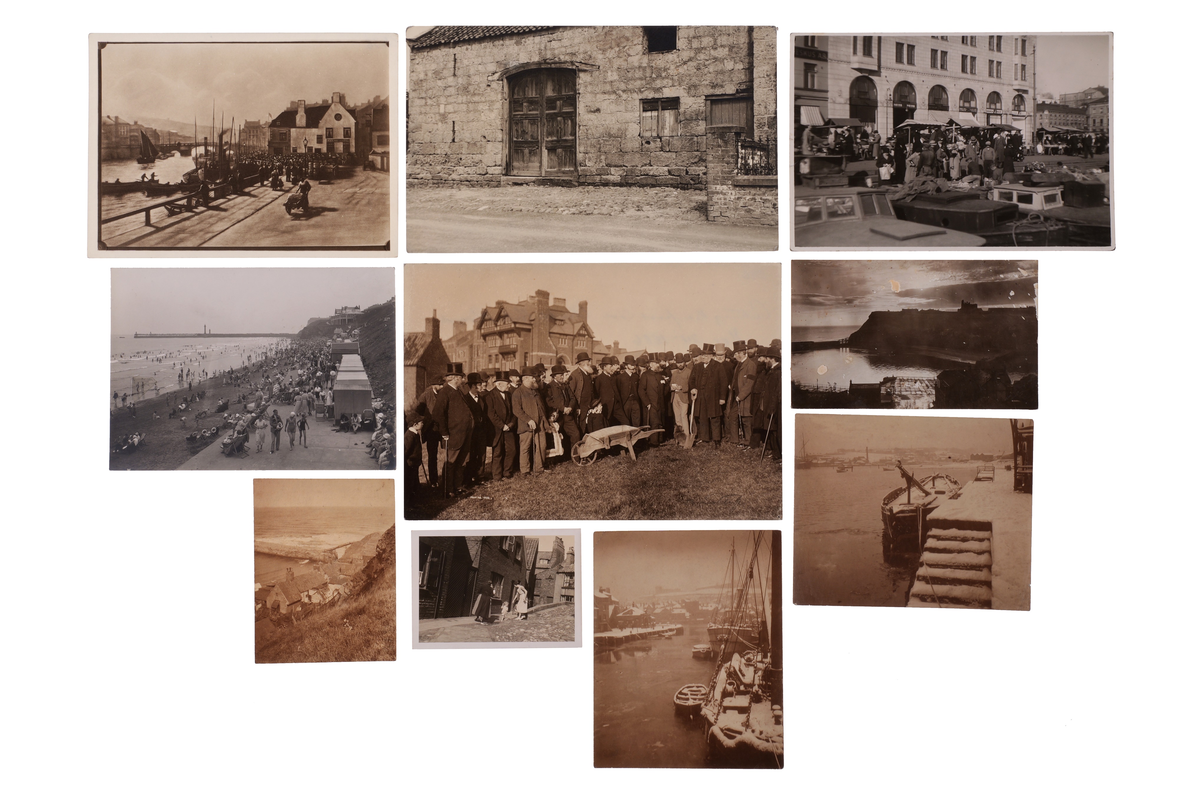 Lot 73 - Frank Meadow Sutcliffe Clubb Hill Road 1886