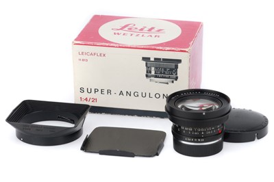 Lot 14 - A Leitz Wetzlar Super-Angulon-R f/4 21mm Lens