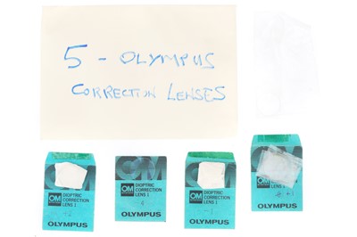 Lot 564 - A Group of Olympus Diopter Correction Lenses