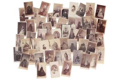 Lot 329 - Collection of 19th Century CDV images