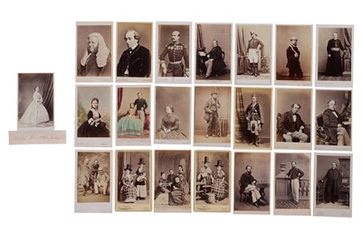 Lot 19 - Collection of 19th Century CDV images of Famous People
