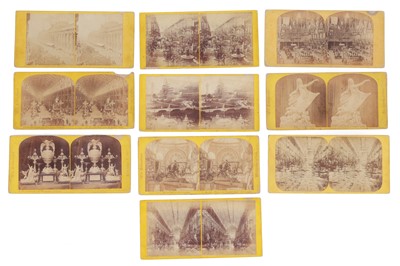 Lot 332 - Stereo Cards, Great Exhibition, Crystal Palace