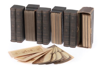 Lot 343 - South African War Through the Stereoscope, in 3 boxes