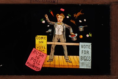 Lot 172 - Magic Lantern Slides, Collection of 13 Slip Slides