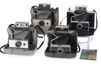 Lot 320 - A Group of Polaroid Folding Cameras