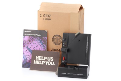 Lot 598 - A Polaroid SX-70 Microscope Attachment