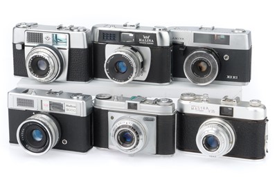 Lot 126 - A Group of Viewfinder Compact Cameras