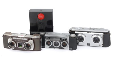 Lot 338 - A Group of Stereoscopic Cameras