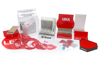 Lot 636 - A Selection of Camera Display Materials