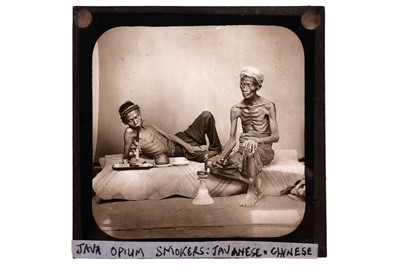 Lot 150 - Magic Lantern Slides, China, Java