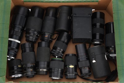 Lot 461 - A Selection of 3rd Party Camera Lenses