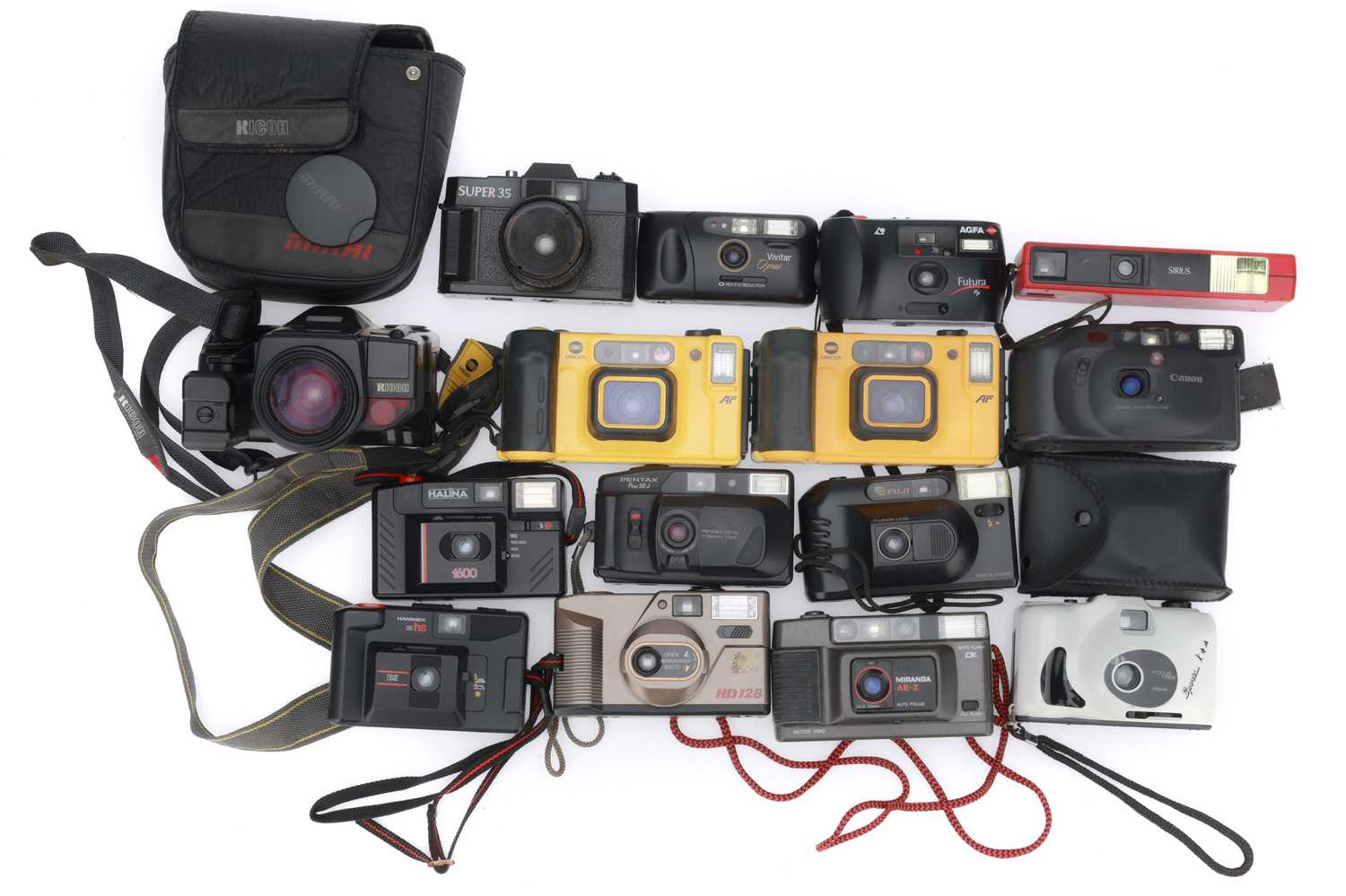 Lot 365 - A Selection of Compact Cameras,