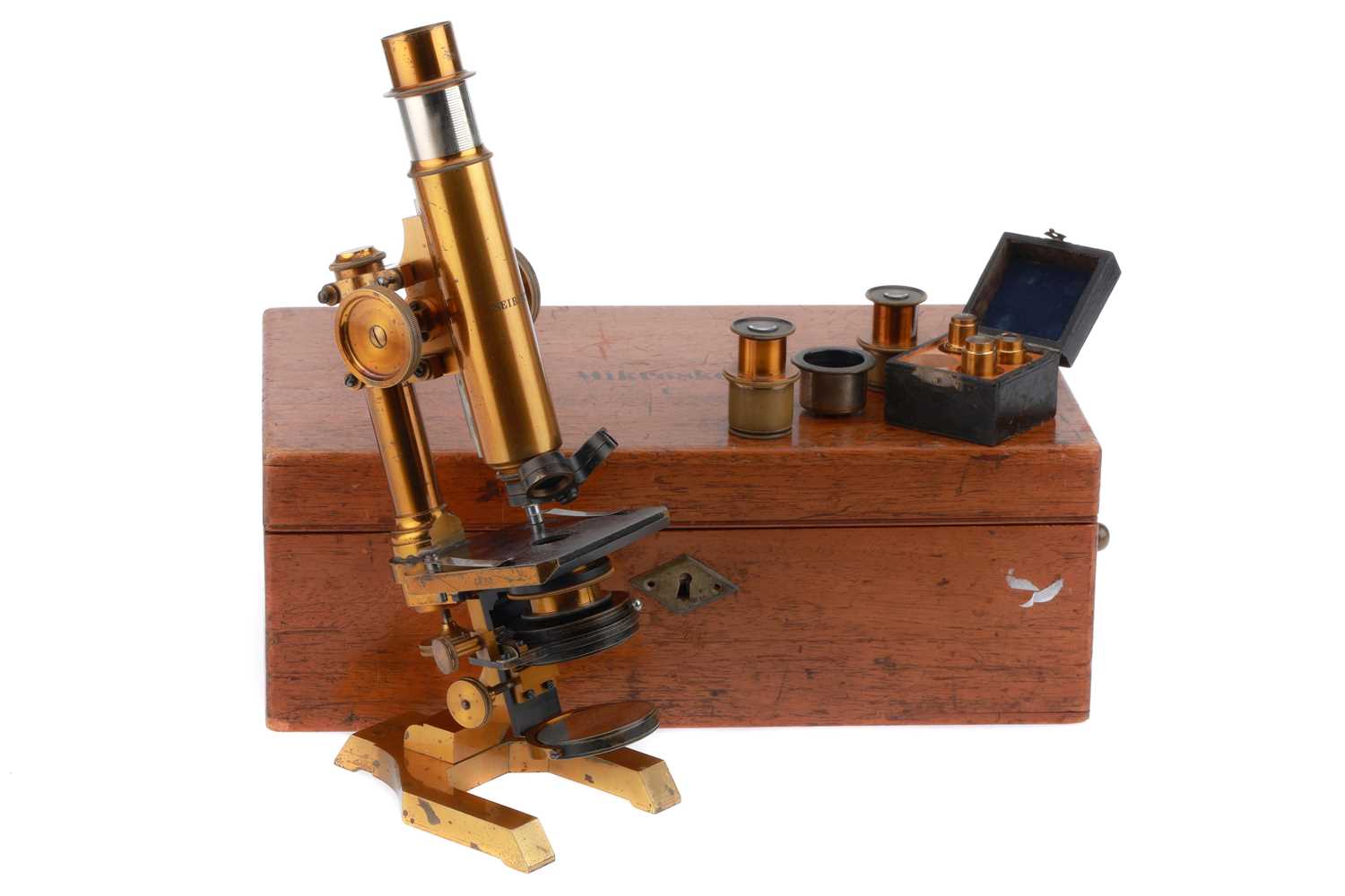 Lot 197 - Seibert Compound Microscope Outfit