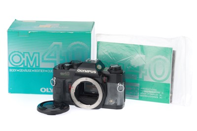Lot 239 - An Olympus OM40 35mm SLR Camera Body