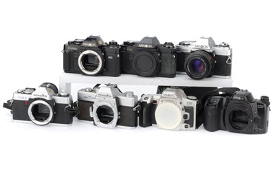 Lot 98 - A Selection of Minolta Camera Bodies
