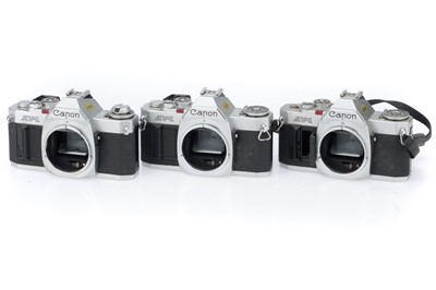Lot 184 - A Group of Canon AV-1 Camera Bodies