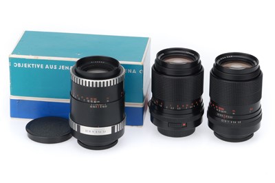 Lot 472 - A Group of Carl Zeiss Jena Camera Lenses