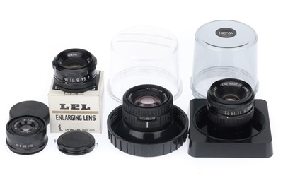 Lot 684 - A Selection of Enlarging Lenses