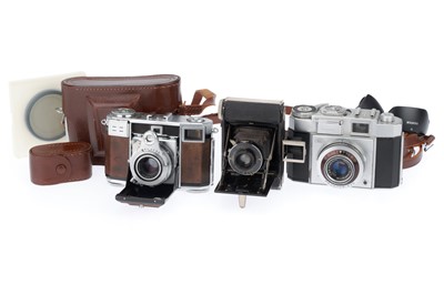 Lot 374 - A Group of Zeiss Ikon Cameras