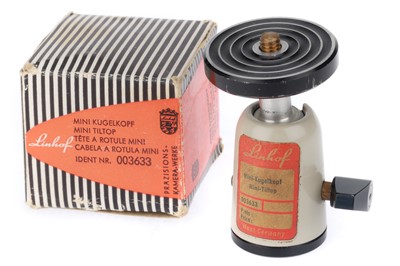 Lot 645 - A Linhof Mini Tiltop Tripod Accessory