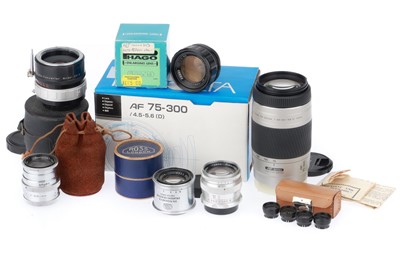 Lot 456 - A Small Group of Camera and Enlarger Lenses