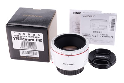 Lot 187 - A Yongnuo Wide-Angle Prime Lens YN35mm F2 Lens