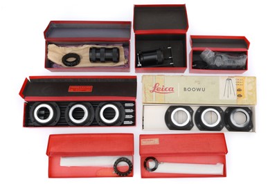 Lot 48 - A Group of Leica Copystand Accessories