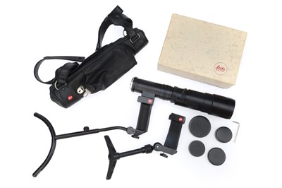 Lot 486 - A Leicaflex Telyt f/6.8 400mm Lens Set