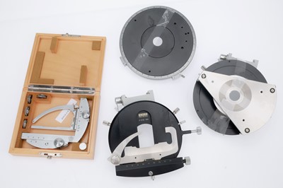 Lot 799 - Zeiss Microscope Large Pol Stage & Other