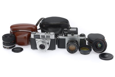 Lot 97 - A Selection of Cameras and Lenses