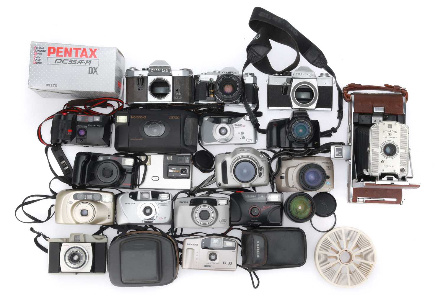 Only Picture Click Camera Lot 368 - A Mixed Selection of Cameras