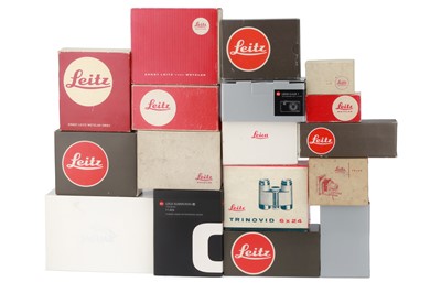 Lot 55 - A Selection of Leica and Leitz Empty Packaging